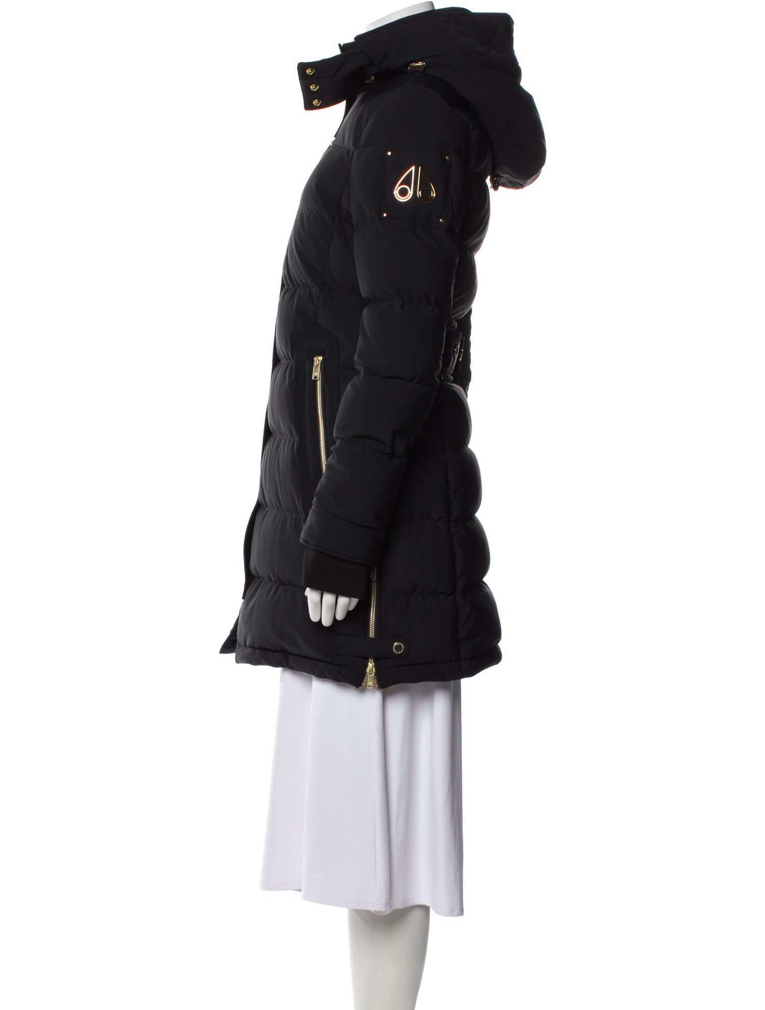 Moose Knuckles Nylon Down Coat